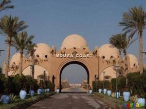Mousa Coast aquapark view chalet with garden