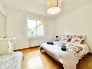 Maisons de vacances LE FOUR A PAIN - Campagne entre Plages et Quimper : photos des chambres