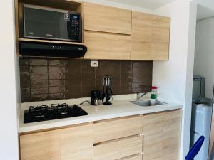 Moderno y tranquilo apartamento cerca a termales.