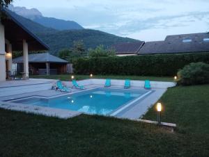 Villas Villa tout confort proche lac, piscine et jacuzzi : photos des chambres