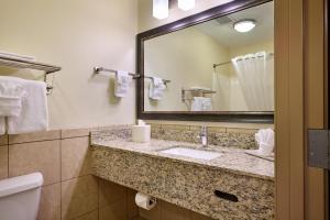 King Studio Suite with Roll-In Shower - Mobility Accessible/Non-Smoking room in AmericInn by Wyndham Hailey Sun Valley
