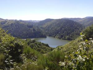 Maisons de vacances Charming Farmhouse in Cros de G orand with Swimming Pool : photos des chambres