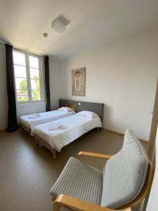Hotels Hotel Saint Louis Beaulieu - Bordeaux : Chambre Lits Jumeaux