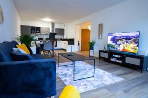 Design-Ferienwohnung in Bad Neuenahr: Platz für 4, Küche, WiFi, Netflix