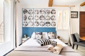 Le Bonheur -studio terrasse centre-ville -