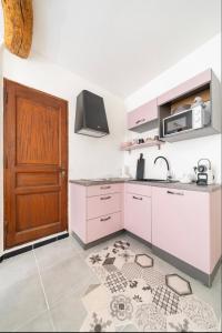 Le Bonheur -studio terrasse centre-ville -