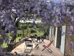 Maisons de vacances Les Vendangeurs, gite au milieu des vignes face au Luberon : photos des chambres