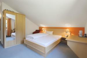  Comfort Single Room with Mountain View and shared Balcony  room in Alphotel Ettal