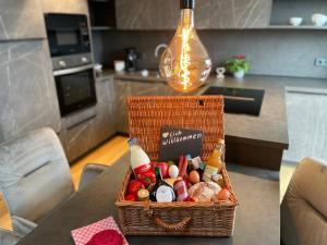 Ferienwohnung im Chaletstil Giebeltraum 115 qm Wellness Fitness Sauna Bergrödelhof