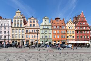 Prywatne studio dla 4 osób z widokiem na Rynek i Plac Solny!