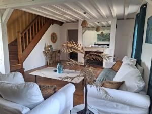 Maisons de vacances Gite la Pommeraie, 8 min de la plage et cabourg : photos des chambres