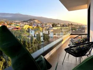 Lujoso Apartamento completo, Piscina, Terraza con vistas al Teide - Punta Brava
