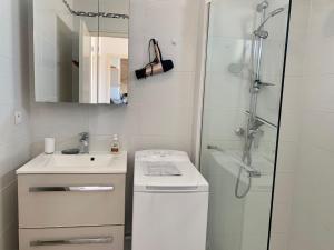 Appartements Appartement a 2 pas de la plage de Meze, climatise, parking gratuit, labelise 2 cles CLEVACANCES - FR-1-604-40 : photos des chambres