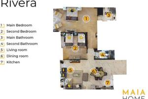 Rivera MaiaHome-Hermoso apt en Polanco cerca Antara - 2BR 2BT