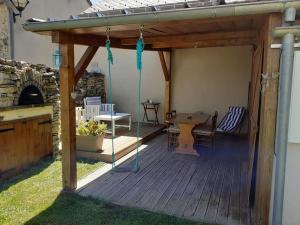 Maisons de vacances La cabane au fond du jardin : photos des chambres