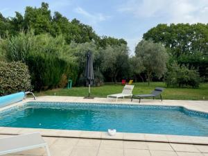 Maisons de vacances Maison piscine chauffee 3 min d'Uzes : photos des chambres