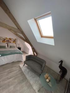 B&B / Chambres d'hotes Le Clos du Q’hatre : Chambre Double avec Salle de Bains Privative