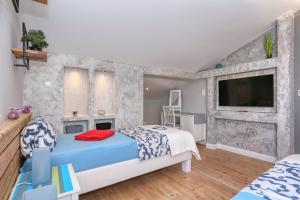 App 5 Zaton beach Sonnenterrasse Fußbodenheizung einzigartig auch im Herbst und Winter