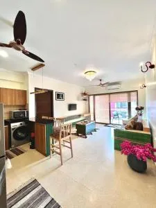 04-JenVin Luxury Homes - Pool view 1bedroom Apartment, North Goa - أولد غوا