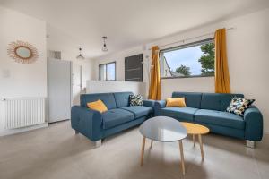 Maisons de vacances Instants detente en famille au Tour-du Parc : photos des chambres
