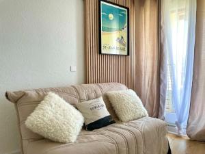 Appartements Caporizon-Baillenia-T1 Vue Montagne - Piscine St Jean de luz : photos des chambres