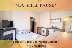 Appartements LA BELLE PAUSE - Studio Auxerre proche parking : photos des chambres