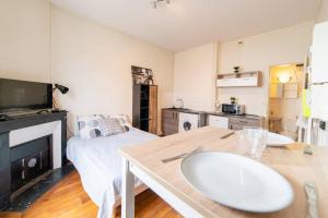 Appartements LA BELLE PAUSE - Studio Auxerre proche parking : photos des chambres