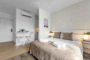 Estudio con vistas ciudad