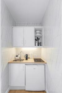 Estudio con vistas ciudad