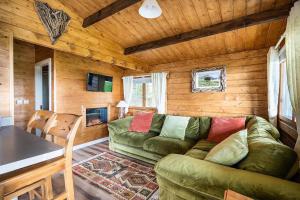 Torr Lodge- luxury log cabin with private hot tub!