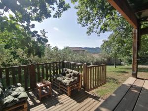 Campings TENTE HERISSON BOHEME 4 PERSONNES Camping Lou cantou Cevenol : photos des chambres