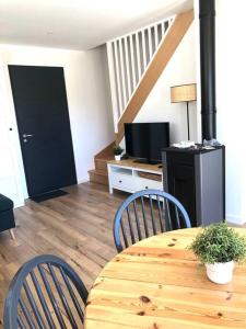 Maisons de vacances Entre plage et detente aux Conches, Maison avec terrasse et jardin prive : photos des chambres