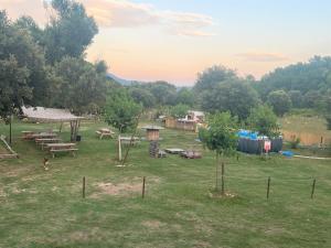 Tentes de luxe Le Tipi de Mercone : photos des chambres