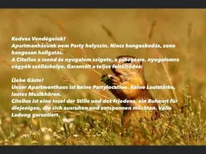 Citellus Apartman - Dunasziget