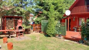 Domek drewniany u Grażynki