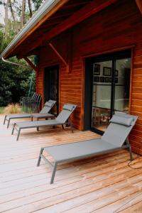 Villas Les cabanes de l'ocean, Villa confort proche plage sauvage : photos des chambres