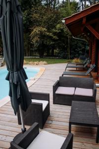 Villas Les cabanes de l'ocean, Villa confort proche plage sauvage : photos des chambres