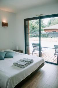 Villas Les cabanes de l'ocean, Villa confort proche plage sauvage : photos des chambres