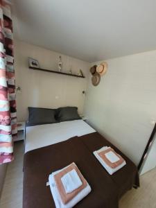 Appartements Mobile-home hyeres var climatise dans camping avec piscine jusqu'a 6 personnes : photos des chambres