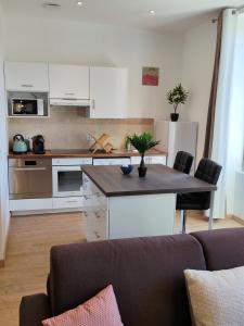 Appartements Blum : Suite avec Baignoire Spa