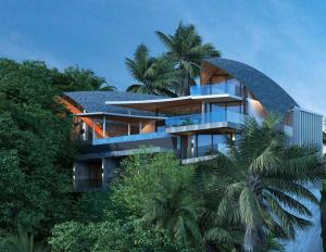 苏梅岛观景台超级海景別墅Golden Coconut Villa 5 私密泳池 接送服务含早餐