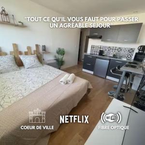 Appartements Studio cosy rue Taylor, wifi, 2 pers : photos des chambres