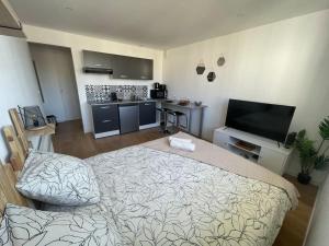 Appartements Studio cosy rue Taylor, wifi, 2 pers : photos des chambres