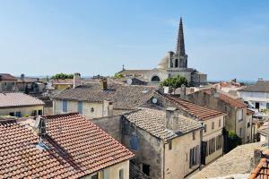 Maisons de vacances Vue sur les Toits : Loft Triplex avec terrasse, intra muros : photos des chambres