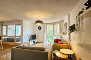 Appartements Ovalie ! Grand appart. 6 couchages avec parking : photos des chambres