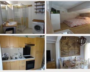 T1 bis Mezzanine 4 pers- Résidence boisé 5mn de la mer en voiture