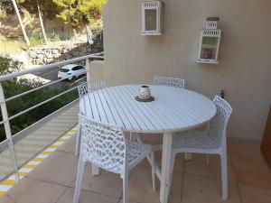 T1 bis Mezzanine 4 pers- Résidence boisé 5mn de la mer en voiture