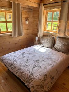 Maisons de vacances Chalet Fougax 3 chambres wifi terrain 1500 m2 clos : photos des chambres