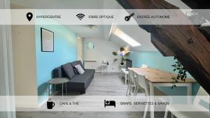 Appartements La-haut : photos des chambres