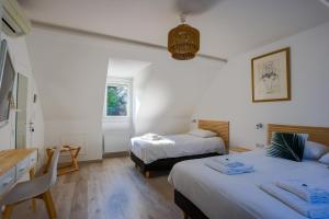 Maisons de vacances LES DRYADES MILLY : photos des chambres